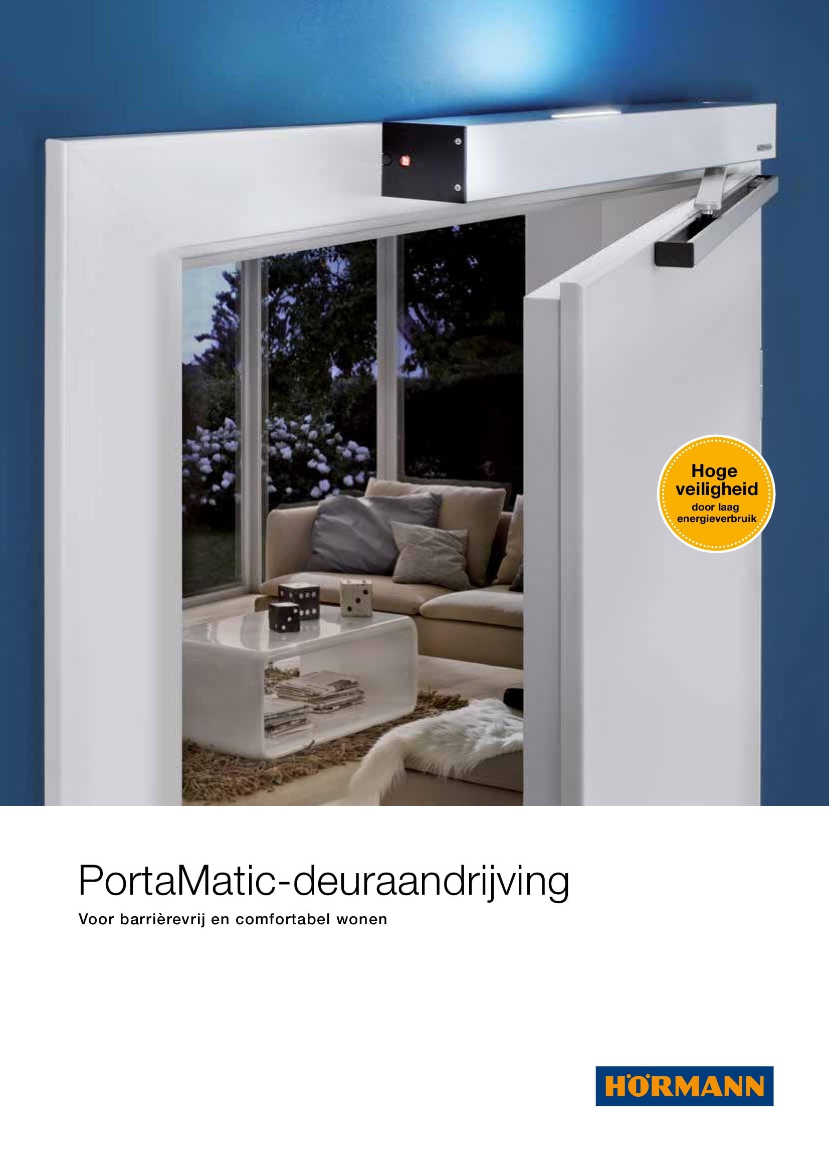 Brochure aandrijvingen binnendeuren