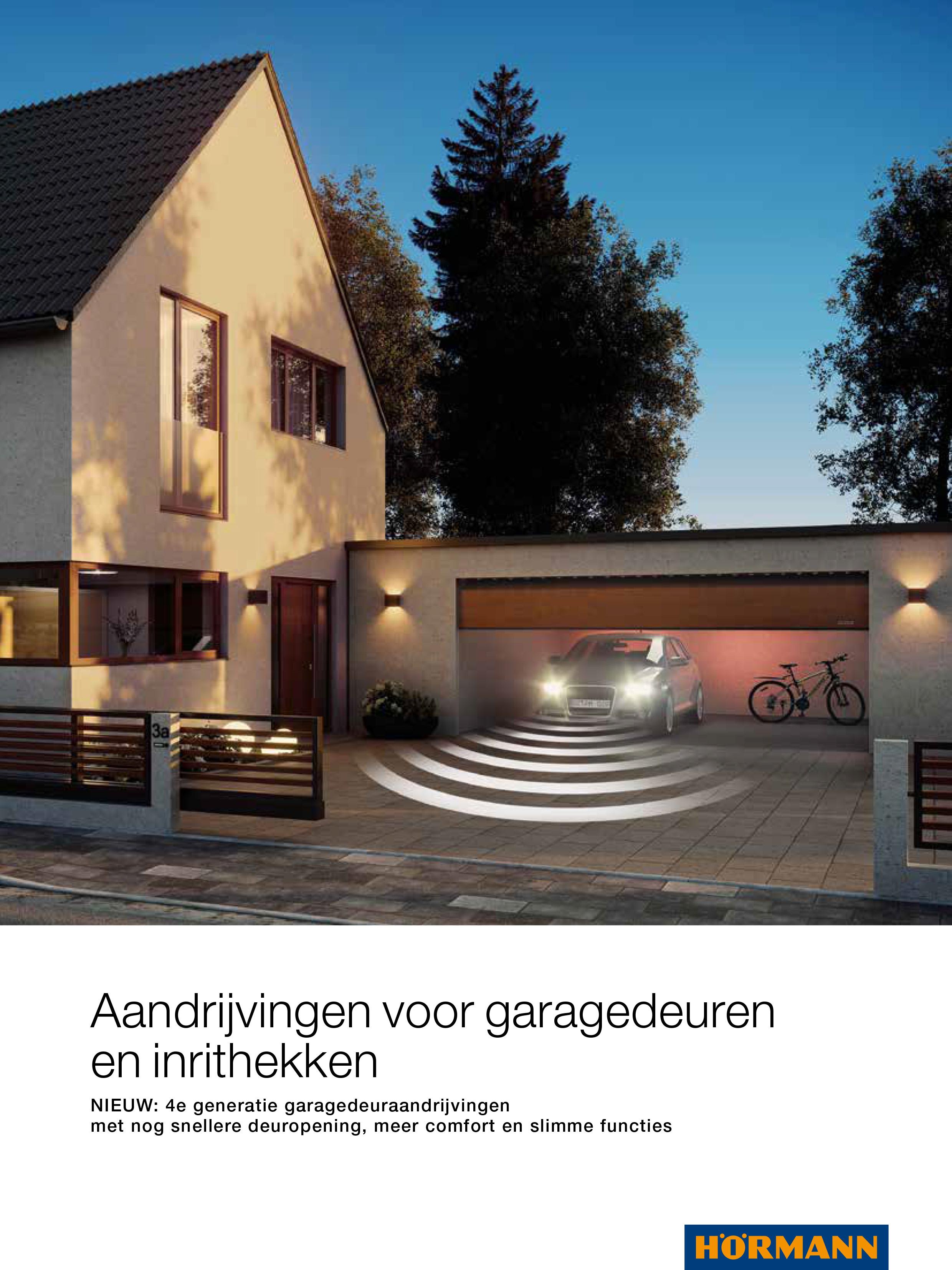 Brochure aandrijvingen garagedeuren