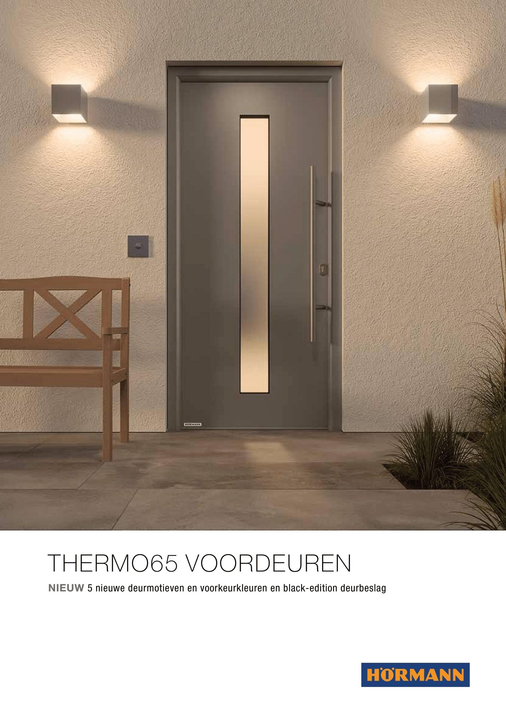 Brochure Thermo65 voordeuren